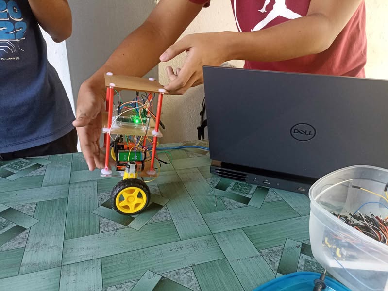 Arduino self-balancing robot prototype